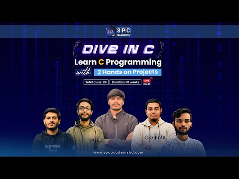 Dive in C: Learn C programming with 2 Hands-on Projects | SPC Academy