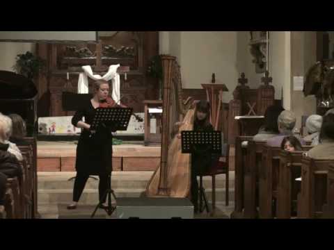Meditation by Jules Massenet performed by Catrin Meek Harpist and Abigail Dance Violinist