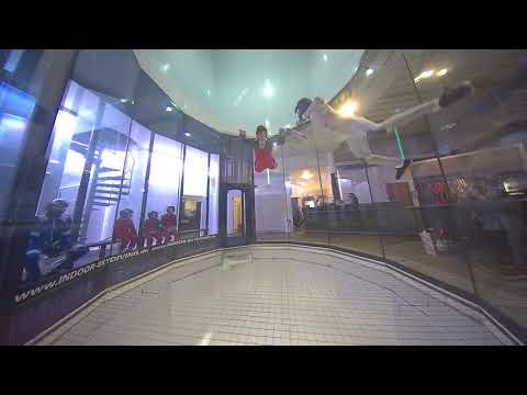 Zum ersten mal bei Indoor Skydiving Bottrop ! WOW !