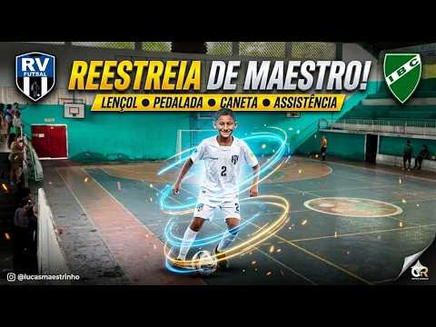 Reestreia do Maestrinho pelo RV Futsal 2026
