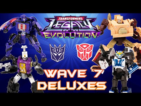 GUESS WHICH ONE SUCKS! | Legacy Wave 7 Deluxes: Bombshell, Detritus, Shadow Striker, Strongarm