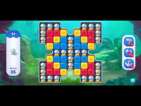 FISHDOM BLAST LEVEL 51 ~ No boosters