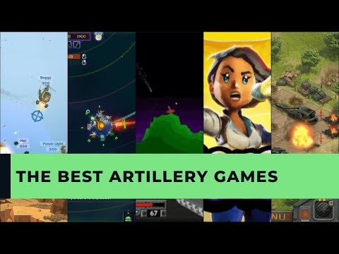 THE BEST ARTILLERY GAMES