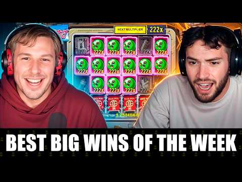 TOP 10 BIGGEST STREAMERS SLOT WINS OF THE WEEK / AdinRoss, xPosed, Cabrzy, AyeZee, Yassuo / #23