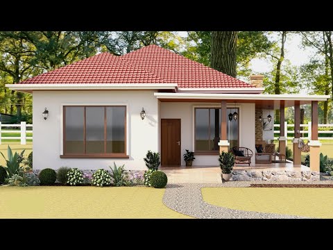 Beautiful 3 Bedroom House Design With Floor Plan ID 1031