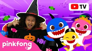 [4K] Baby Shark Dance (Halloween Ver.)🎃🎶 | Halloween Song | Dance Along | Pinkfong Videos for Kids