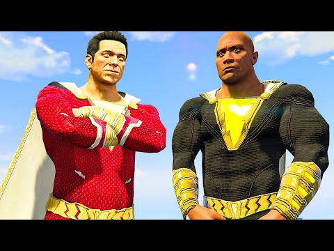 Shazam (Fury of The God) Vs Black Adam - What If