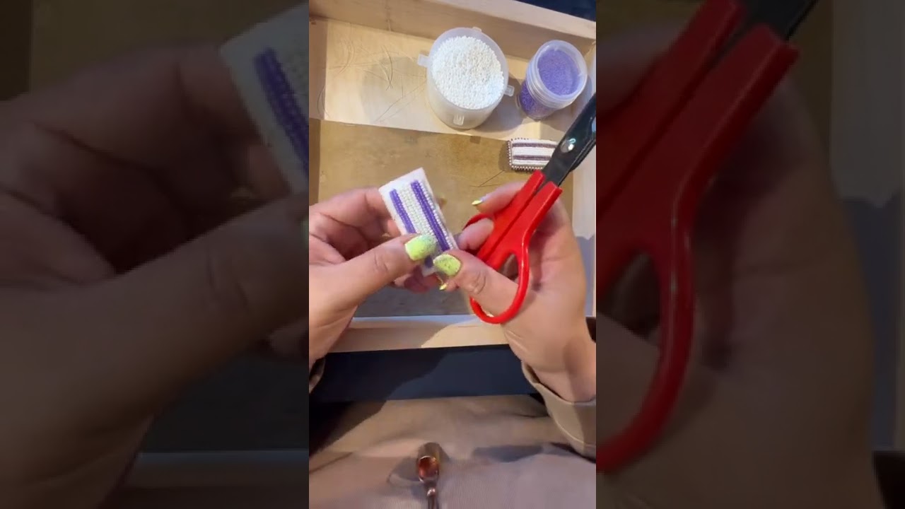 Two-Row Beaded Pin by Lindsey Lickers