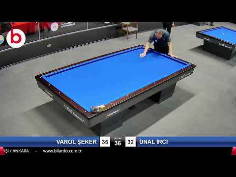 VAROL ŞEKER & ÜNAL İRCİ Bilardo Maçı - 2022 ERKEKLER 1.ETAP-12.TUR