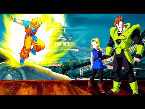FUTURE GOHAN vs ANDROID 18 - Amazing SHOCKING Exciting Fight!
