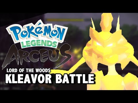 Lord of the Woods: Noble Kleavor Battle - Pokémon Legends Arceus