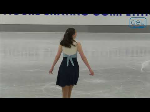 Heike Goeser. Oberstdorf 2018. Bronze Ladies I Artistic. 4 place