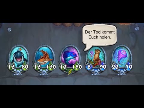 Hearthstone Söldnermodus #148 Die versunkene Stadt heroisch Fisch von N'Zoth