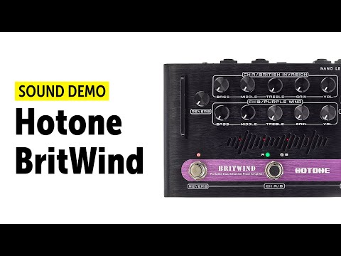 Демонстрация звучания усилителя Hotone Nano Legacy Floor Britwind