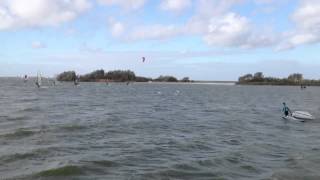 preview picture of video 'Kitesurflocatie Makkum'