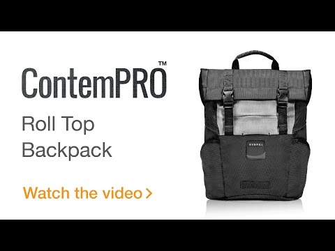 Everki ContemPRO Roll Top Navy Blue (EKP161N) for MacBook Pro 15-16"