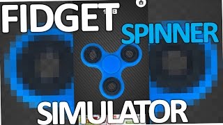 Fidget Spinner Simulator Gameplay (Hand Spinner Android APP)