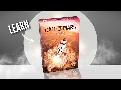 Race to Mars Solo Playthrough & Tutorial (New solo mode)