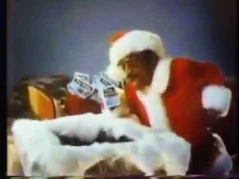Alka-Seltzer Christmas Commercial featuring Sammy Davis jr.