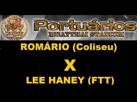 PORTUÁRIOS STADIUM - Romário (Coliseu) x  Lee Haney (FTT) 67 kg