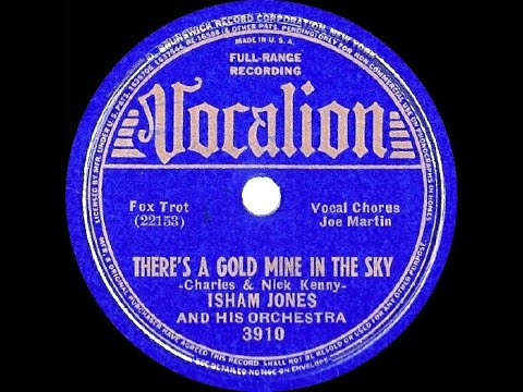 1937 Isham Jones - There's A Gold Mine In The Sky (Joe Martin, vocal)