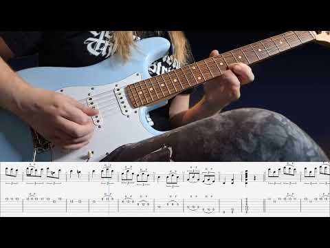 Pescetti - Presto from Sonata in C Minor (electric guitar / heavy metal version)