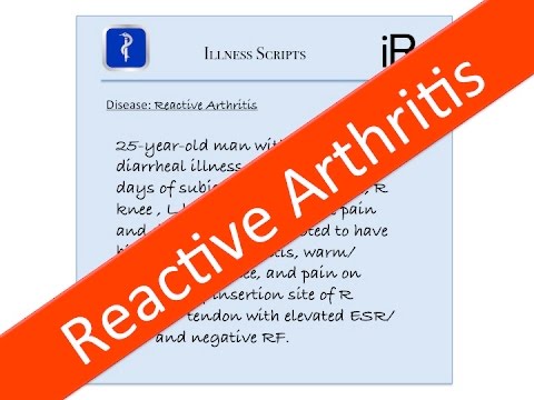 Reactive Arthritis Illness Script - USMLE, Medicine, Pediatrics Board Review