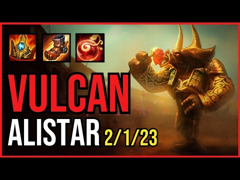 VULCAN - ALISTAR vs. ZYRA Support | NA CHALLENGER | PATCH 10.25