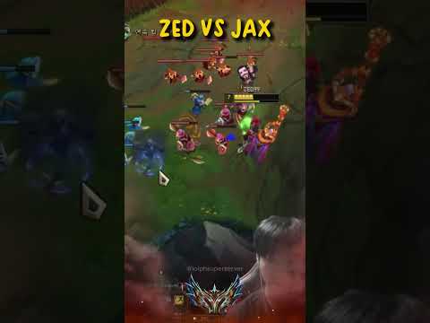 ZED99 VS JAX TOP 🔥🥷 #leagueoflegends #riotgames #fypシ゚ #zed #shorts