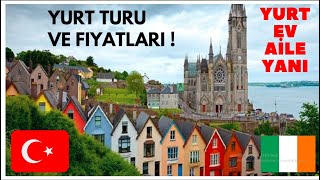 İRLANDA'DA KONAKLAMA FİYATLARI || BEN NEREDE KALIYORUM ?!? || YURT-EV-AİLE YANI 