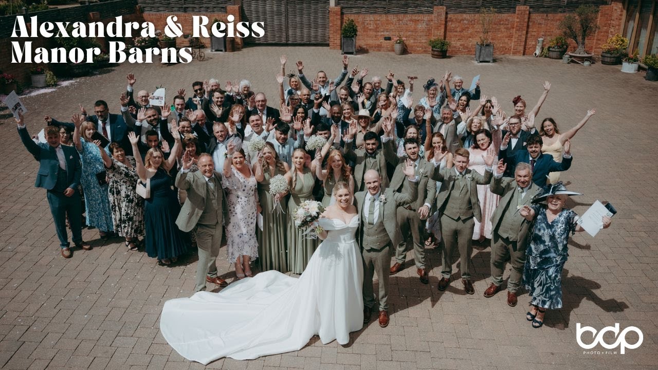 Manor Barns wedding photography and film