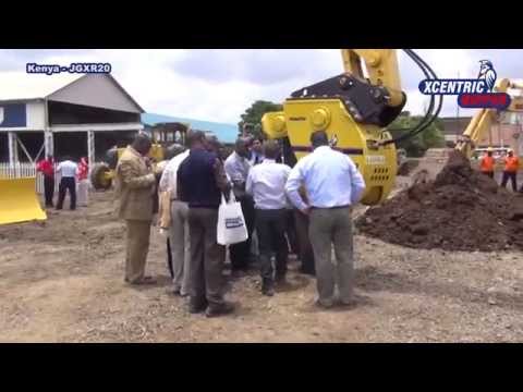 Xcentric Ripper - Komatsu JGXR20. Kenya, Open Day Exhibition
