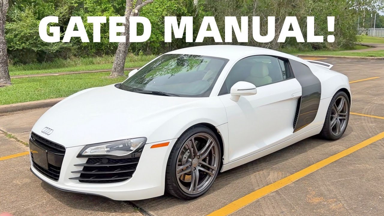 What's it Like To Drive an Audi R8 Gated Manual POV!
