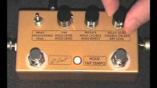 Video thumbnail for ZCAT - HOLD - DELAY - CHORUS Pedal by ZCAT Pedals
