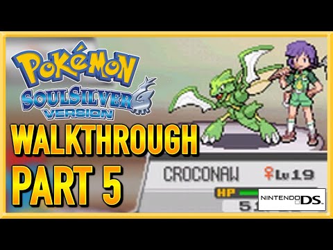 Pokemon SoulSilver - Walkthrough - Gameplay - Let's Play - Part 5