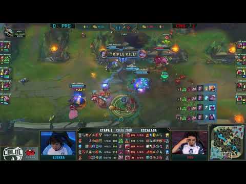 JOGADA - GOKU FAZ PENTAKILL DE ORIANNA EM PRG VS CNB NA ESCALADA