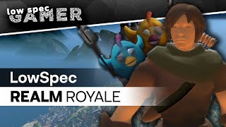 Realm Royale on an Intel Atom! Ultra low graphics?