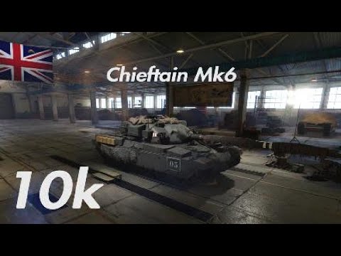 WoT console | Chieftain Mk6 10K damages | INSANE replay