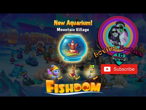 Fishdom - Level 4206 - 4210 - Aquarium Polar Station and Mountain Village and Bonus Winters Tale New