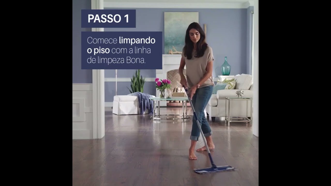 Como recuperar a beleza e proteção de pisos de madeira - Bona Refresher