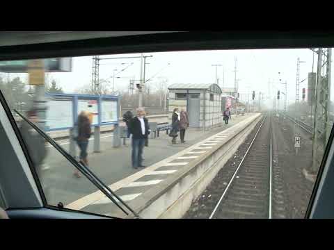 🇩🇪 Führerstandsmitfahrt S3 von Darmstadt nach Bad Soden - durch den Stammstreckentunnel Frankfurt