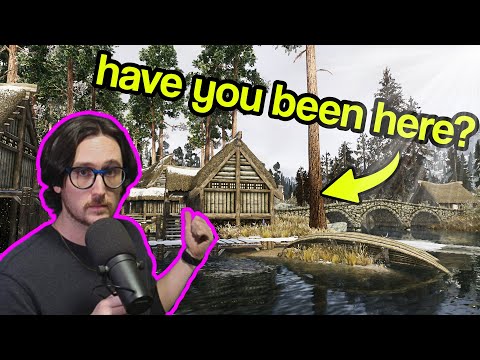 What are the LEAST visited places in Skyrim?
