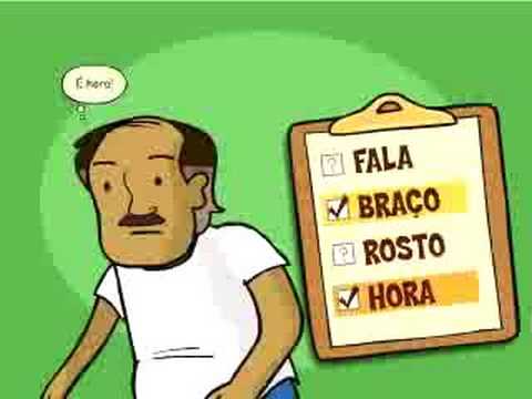 Portuguese stroke video