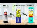 Magic Bullet Vs Nutribullet Vs Blendjet Which Portable Blender Is Worth It