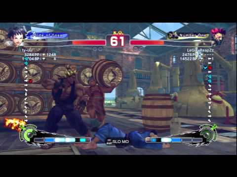 ty-uu (Makoto) Vs LeGiT_ReapZz (Akuma) SSF4 AE Ranked Matches - PSN