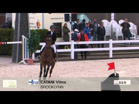 Vilma Catani & Brooklynn (Padinus-Larome), CSIOY 130cm, Lamprechthausen, May 2015