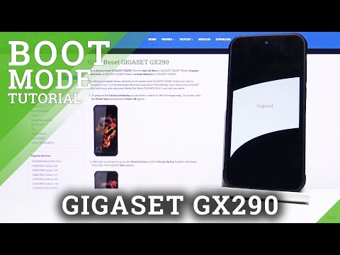 How Starting Screen Looks in Gigaset GX290 – Discover Boot Animation