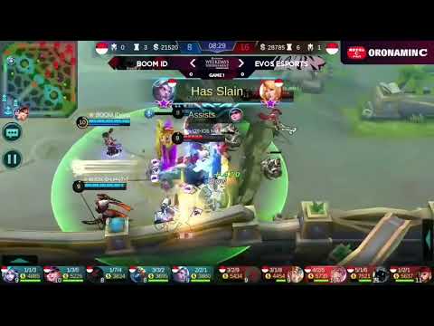 EVOS VS BOOM ID MATCH 1 CODASHOP WEEKDAYS TOURNAMENT | MATCH SUPER SENGIT!!!