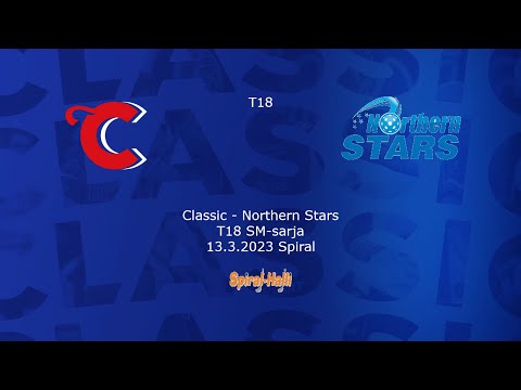 Classic - Northern Stars T18 SM-sarja 13.3.2023