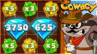 BIGGEST WIN On LE COWBOY SLOT!! (3 GOLDEN CLOVERS)